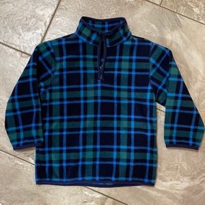 Plaid pull over size xs boys